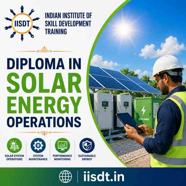 online Course Diploma in Solar Energy Operations